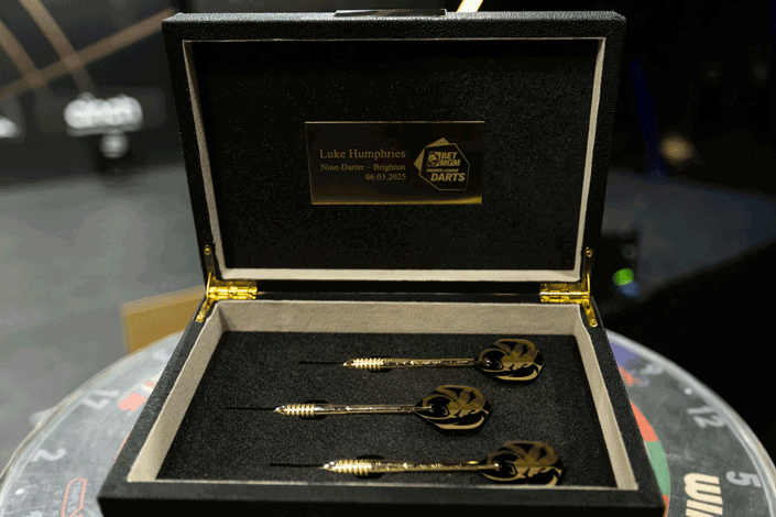 Het verhaal achter de gouden darts