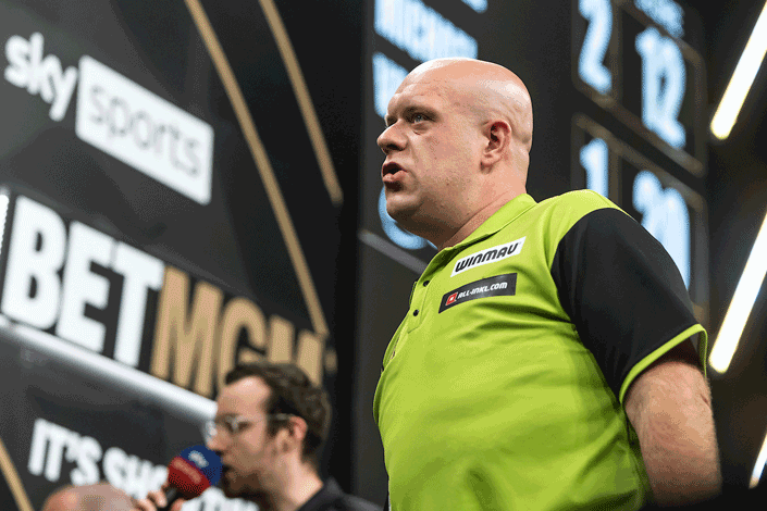 Michael van Gerwen staat voor cruciaal seizoen in Premier League Darts