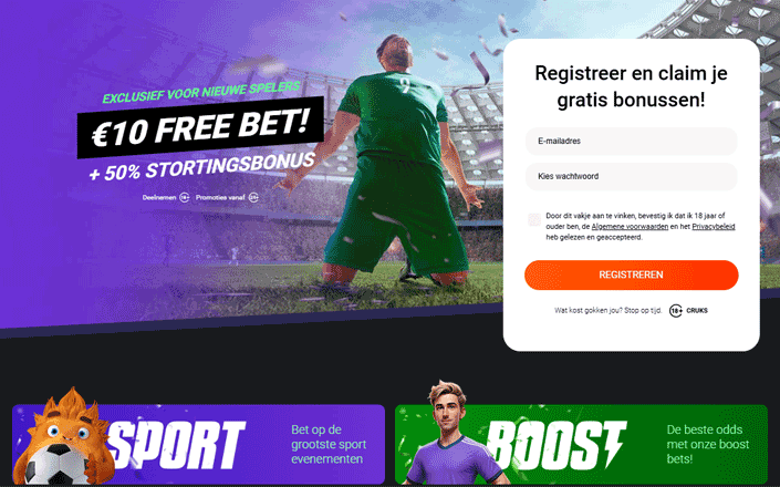 onecasino-wk-actie
