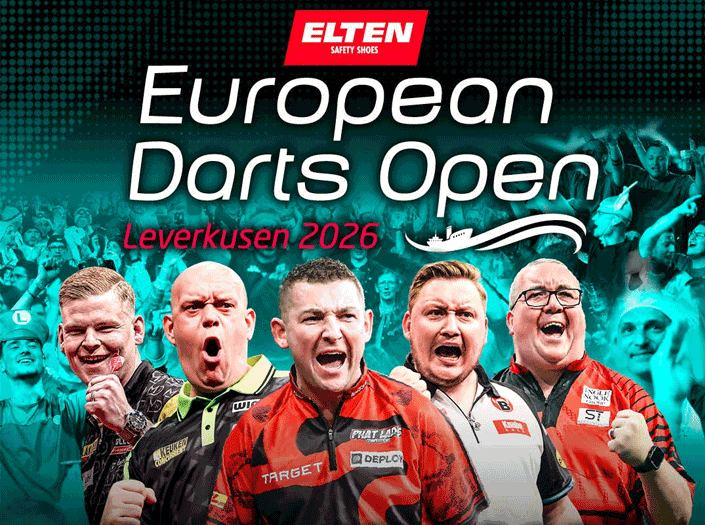 European Darts Open 2026 kijken - live op tv en via gratis streams - speelschema en toernooinformatie