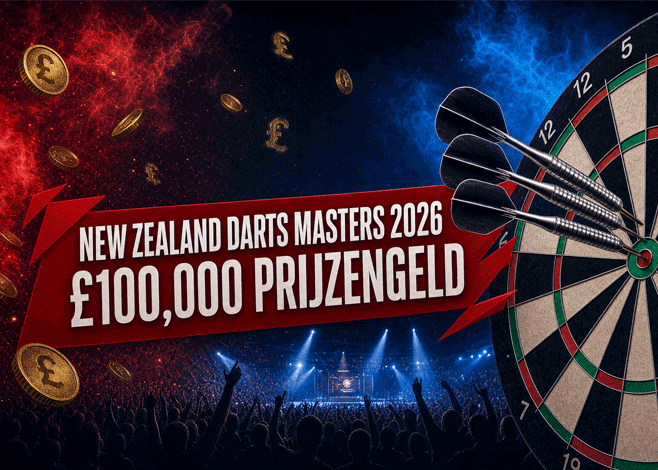 Prijzengeld New Zealand Darts Masters 2026