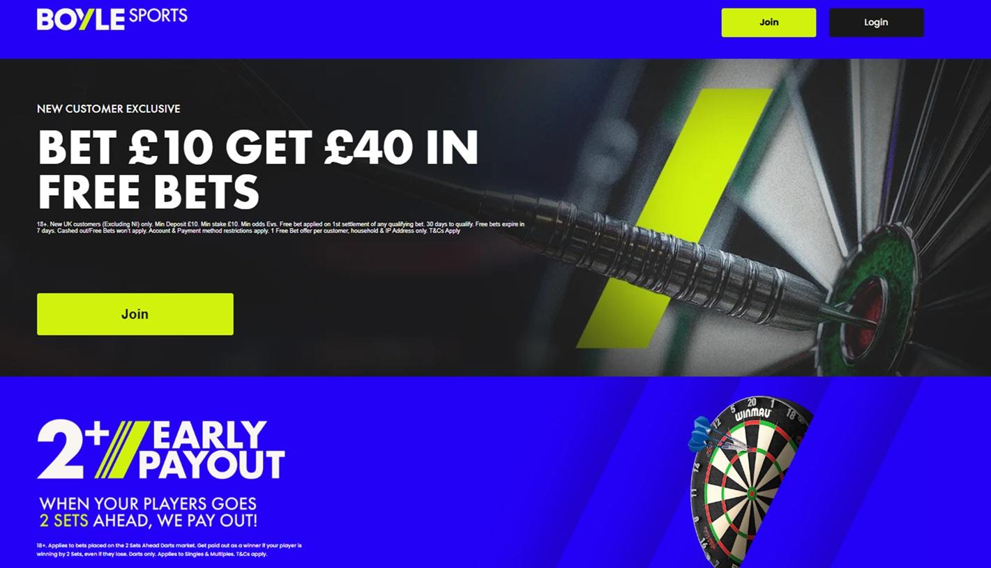BOYLE Sports Sign-Up Offer