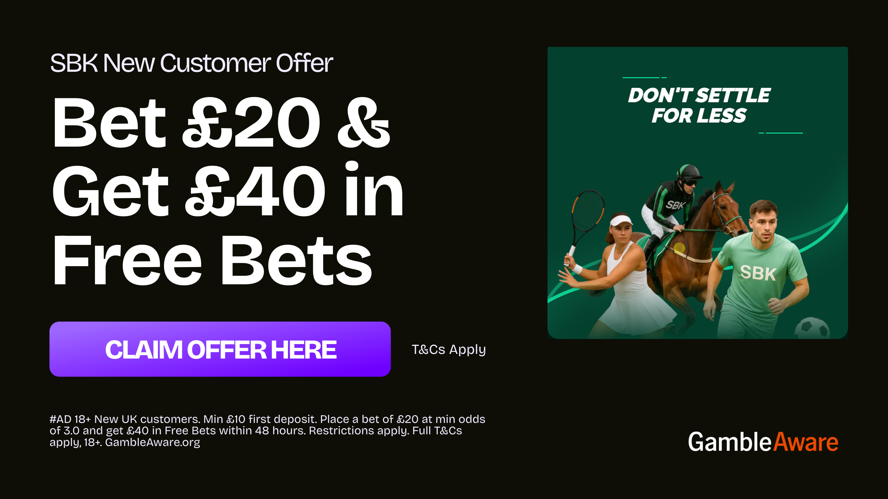 SBK Sign-Up Offer