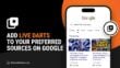 Live Darts preferred source